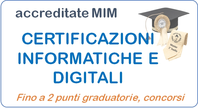 Certificazioni Informatiche e digitali